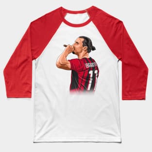 Zlatan Ibrahimović AC Milan Baseball T-Shirt